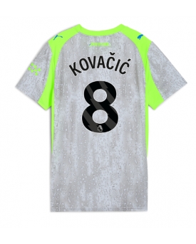 Billige Fotballdrakt Manchester City Mateo Kovacic #8 Replika Tredjedrakt Dame 2025-26 Kortermet
